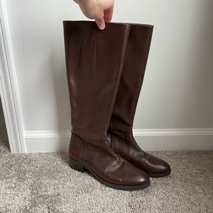 LAST CHANCE Donald J Pliner brown tall boot size 8.5